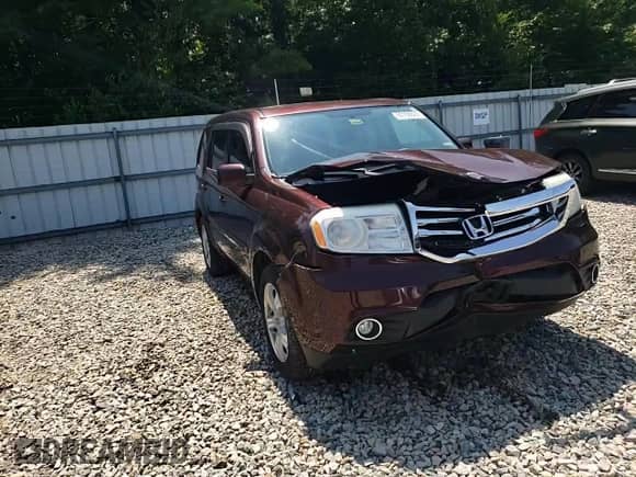 2013 Honda Pilot EX-L with VIN 5FNYF4H7XDB069389, listed as a Copart auction lot 65168925 with 153,998 mi miles and Salvage title. Bid and sale history available at DreamBid. Image 14.