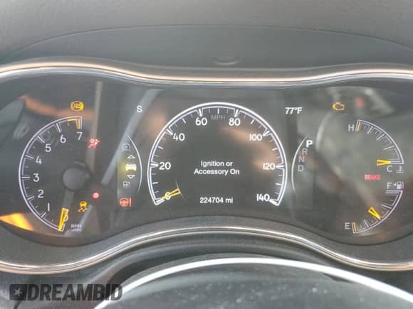 2016 Jeep Grand Cherokee 75th Anniversary with VIN 1C4RJFAG6GC505178, listed as a Copart auction lot 50225415 with 224,704 mi miles and Salvage title. Bid and sale history available at DreamBid. Image 9.