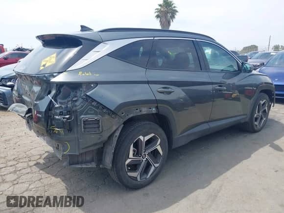 2023 Hyundai Tucson Limited z VIN 5NMJECAE6PH239757, wystawiony jako IAAI lot #42883540 z przebiegiem 34 428 mil mil oraz . Historia ofert i sprzedaży dostępna na DreamBid. Obrazek 4.