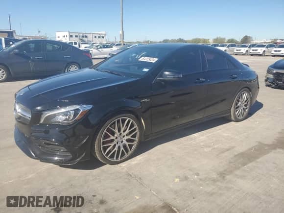 2018 Mercedes-Benz CLA 45 AMG с VIN WDDSJ5CB2JN534594, выставлен на аукционе Copart как лот 81325424 с пробегом 81 054 миль миль и Списание • Salvage title. История ставок и продаж доступна на DreamBid. Изображение 1.