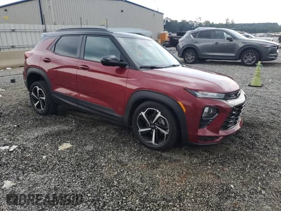 2021 Chevrolet TrailBlazer RS z VIN KL79MUSL8MB128391, wystawiony jako Copart lot #68964905 z przebiegiem 46 774 mil mil oraz Szkoda całkowita • Salvage title. Historia ofert i sprzedaży dostępna na DreamBid. Obrazek 4.