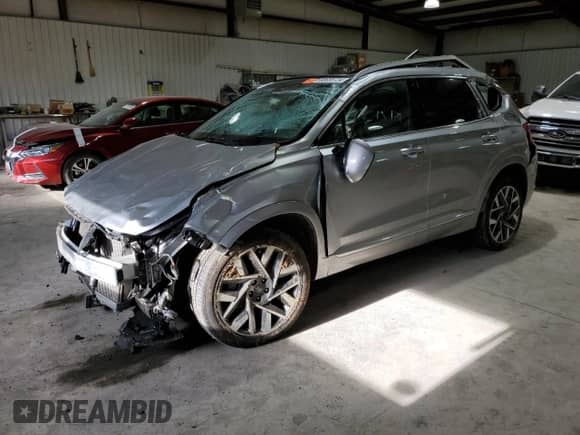 2022 Hyundai Santa Fe Calligraphy с VIN 5NMS5DAL4NH469285, выставлен на аукционе Copart как лот 85658724 с пробегом 54 523 миль миль и Списание • Salvage title. История ставок и продаж доступна на DreamBid. Изображение 1.