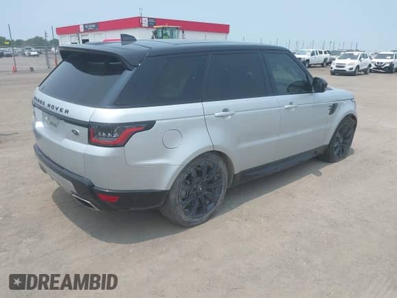 2020 Land Rover Range Rover Sport HSE with VIN SALWR2SU0LA732695, listed as a IAAI auction lot 42372564 with 70,265 mi miles and . Bid and sale history available at DreamBid. Image 4.