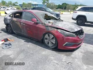 2015 Hyundai Sonata SE with VIN 5NPE24AF6FH249859, listed as a IAAI auction lot 43018087 with Not provided miles and . Bid and sale history available at DreamBid. Image 1.