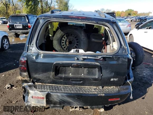 2006 Chevrolet TrailBlazer LT с VIN 1GNET13H162271481, выставлен на аукционе Copart как лот 80892075 с пробегом Не указан миль и Списание • Salvage title. История ставок и продаж доступна на DreamBid. Изображение 6.