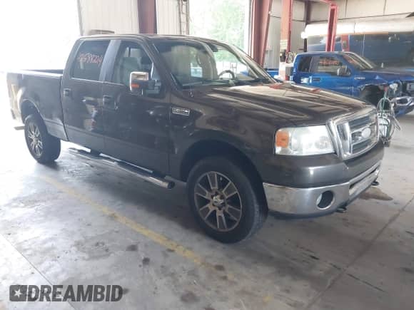 2007 Ford F-150 XLT with VIN 1FTRW14W57FB55306, listed as a IAAI auction lot 42588224 with 161,026 mi miles and . Bid and sale history available at DreamBid. Image 1.