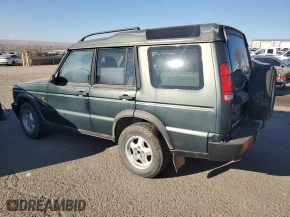 2000 Land Rover Discovery with VIN SALTL1542YA289273, listed as a Copart auction lot 62651495 with 252,948 mi miles and Salvage title. Bid and sale history available at DreamBid. Image 2.