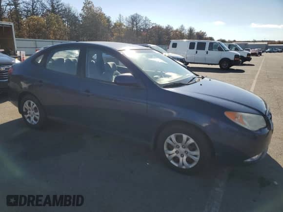 2009 Hyundai Elantra GLS with VIN KMHDU46D89U717092, listed as a Copart auction lot 89436895 with 135,509 mi miles and Clean title. Bid and sale history available at DreamBid. Image 4.