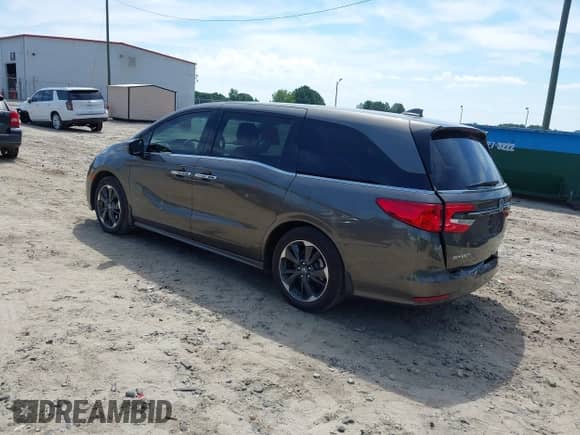 2023 Honda Odyssey Elite с VIN 5FNRL6H92PB009346, выставлен на аукционе IAAI как лот 42657430 с пробегом 45 332 миль миль и . История ставок и продаж доступна на DreamBid. Изображение 3.
