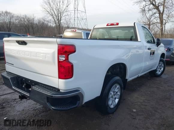 2020 Chevrolet Silverado 1500 Work Truck with VIN 3GCNWAEF6LG262192, listed as a IAAI auction lot 41051629 with 46,663 mi miles and . Bid and sale history available at DreamBid. Image 4.