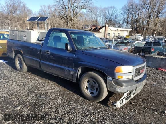 2002 GMC Sierra 1500 z VIN 1GTEC14W42Z183192, wystawiony jako Copart lot #86832884 z przebiegiem Nie podano mil oraz Szkoda całkowita • Salvage title. Historia ofert i sprzedaży dostępna na DreamBid. Obrazek 4.