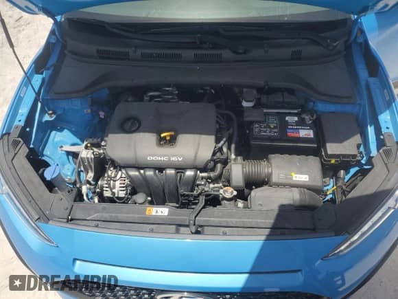 2021 Hyundai Kona SEL Plus with VIN KM8K62AA4MU607765, listed as a Copart auction lot 66205845 with 13,618 mi miles and Non repairable. Bid and sale history available at DreamBid. Image 11.