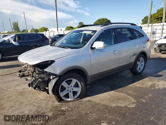 2008 Hyundai Veracruz GLS with VIN KM8NU13C98U030913, listed as a Copart auction lot 80793495 with 196,356 mi miles and Salvage title. Bid and sale history available at DreamBid. Image 1.