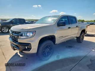 2022 Chevrolet Colorado 2WD Z71 with VIN 1GCGSDEN2N1240480, listed as a Copart auction lot 70837195 with 16,890 mi miles and Clean title. Bid and sale history available at DreamBid. Image 1.