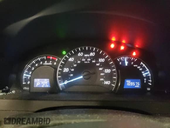 2013 Toyota Camry L with VIN 4T4BF1FK3DR309225, listed as a Copart auction lot 84812234 with 109,575 mi miles and Salvage title. Bid and sale history available at DreamBid. Image 9.