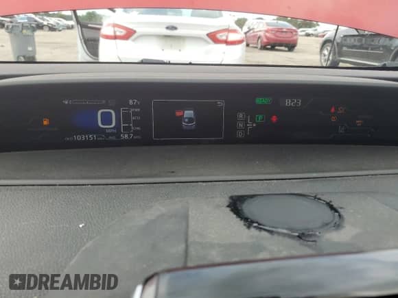 2017 Toyota Prius Premium z VIN JTDKARFP3H3061609, wystawiony jako Copart lot #68416515 z przebiegiem 103 151 mil mil oraz Szkoda całkowita • Salvage title. Historia ofert i sprzedaży dostępna na DreamBid. Obrazek 9.