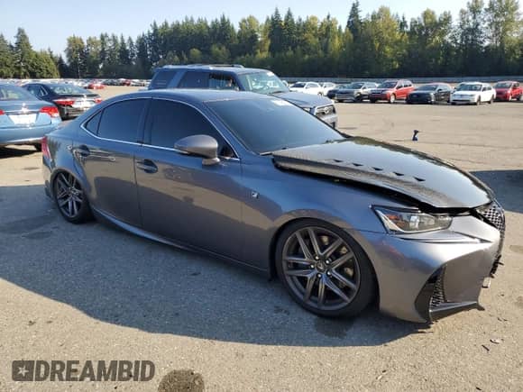 2017 Lexus IS 200t с VIN JTHBA1D29H5052652, выставлен на аукционе Copart как лот 81795575 с пробегом 12 220 миль миль и Списание • Salvage title. История ставок и продаж доступна на DreamBid. Изображение 4.