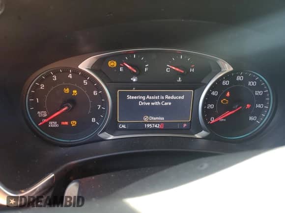 2019 Chevrolet Equinox Premier with VIN 2GNAXPEX6K6200221, listed as a Copart auction lot 84745615 with 195,742 mi miles and Salvage title. Bid and sale history available at DreamBid. Image 9.