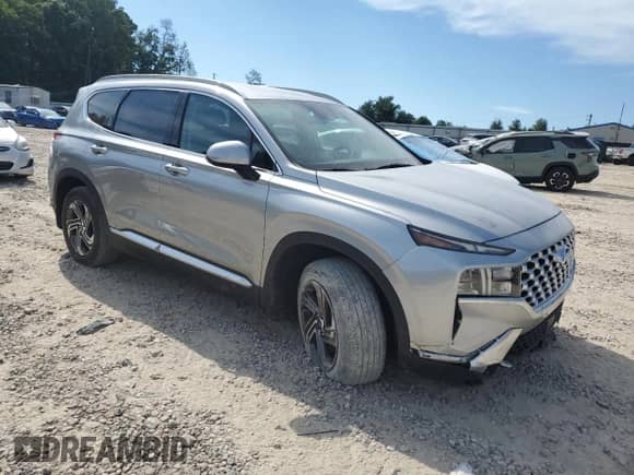2022 Hyundai Santa Fe SEL with VIN 5NMS24AJ8NH435972, listed as a Copart auction lot 71404325 with 62,703 mi miles and Salvage title. Bid and sale history available at DreamBid. Image 4.