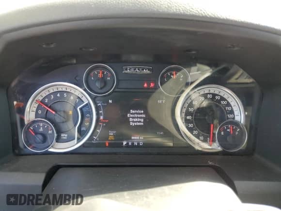 2015 Ram 1500 Big Horn with VIN 1C6RR7TT1FS761488, listed as a Copart auction lot 45939775 with 99,900 mi miles and Salvage title. Bid and sale history available at DreamBid. Image 9.