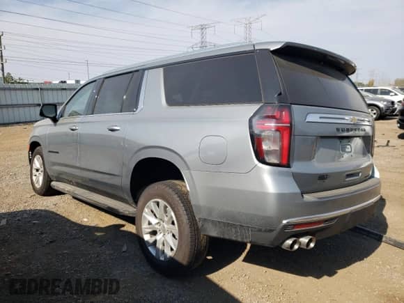 2024 Chevrolet Suburban Premier с VIN 1GNSKFKD4RR245602, выставлен на аукционе Copart как лот 74384904 с пробегом 3 829 миль миль и Списание • Salvage title. История ставок и продаж доступна на DreamBid. Изображение 2.