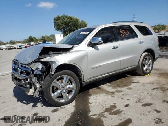 2011 Dodge Durango Citadel with VIN 1D4SD5GT1BC692476, listed as a Copart auction lot 49863815 with 187,910 mi miles and Salvage title. Bid and sale history available at DreamBid. Image 1.