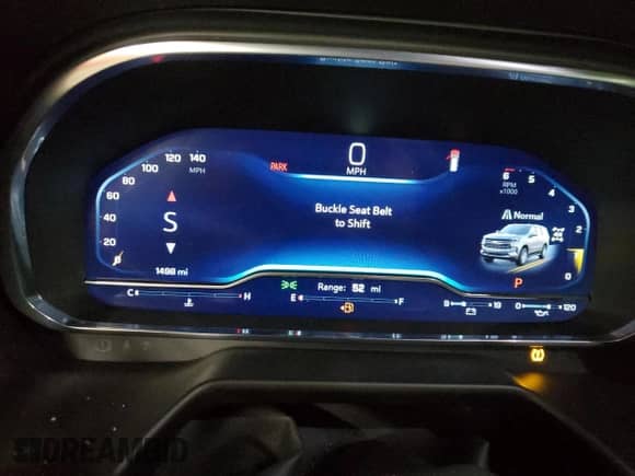 2024 Chevrolet Suburban LT с VIN 1GNSKCKD1RR386268, выставлен на аукционе Copart как лот 44719245 с пробегом 1 498 миль миль и Списание • Salvage title. История ставок и продаж доступна на DreamBid. Изображение 9.