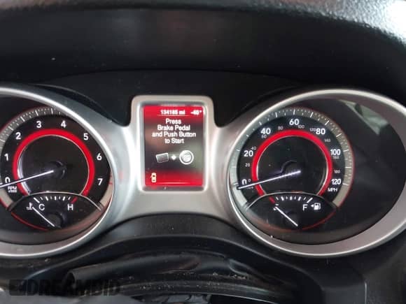 2015 Dodge Journey American Value z VIN 3C4PDCAB8FT597916, wystawiony jako IAAI lot #43164037 z przebiegiem 134 185 mil mil oraz . Historia ofert i sprzedaży dostępna na DreamBid. Obrazek 7.