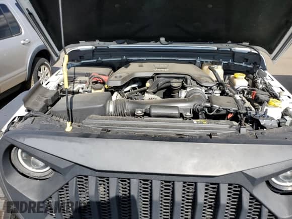 2018 Jeep Wrangler Sport with VIN 1C4GJXAG0JW152732, listed as a Copart auction lot 81301625 with 72,730 mi miles and Salvage title. Bid and sale history available at DreamBid. Image 12.