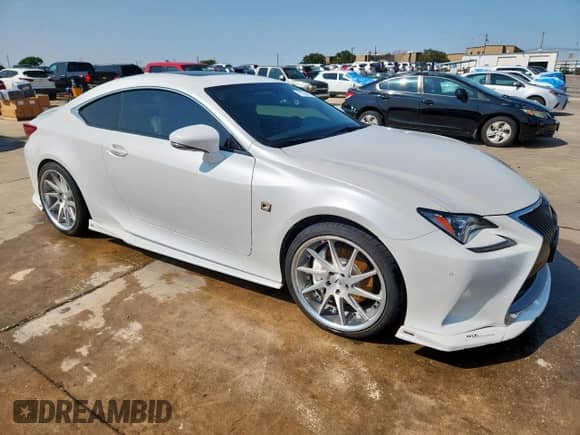 2015 Lexus RC 350 F Sport z VIN JTHHE5BC4F5001347, wystawiony jako Copart lot #71784115 z przebiegiem 107 382 mil mil oraz Czysty tytuł • Clean title. Historia ofert i sprzedaży dostępna na DreamBid. Obrazek 4.