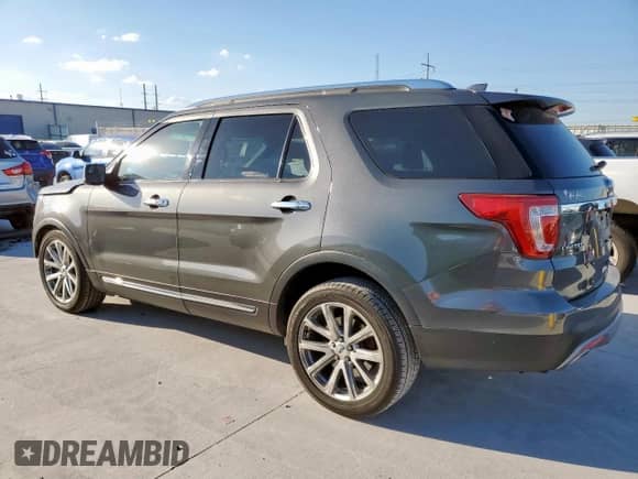 2017 Ford Explorer Limited z VIN 1FM5K7F84HGB81088, wystawiony jako Copart lot #85560115 z przebiegiem 93 639 mil mil oraz Szkoda całkowita • Salvage title. Historia ofert i sprzedaży dostępna na DreamBid. Obrazek 2.