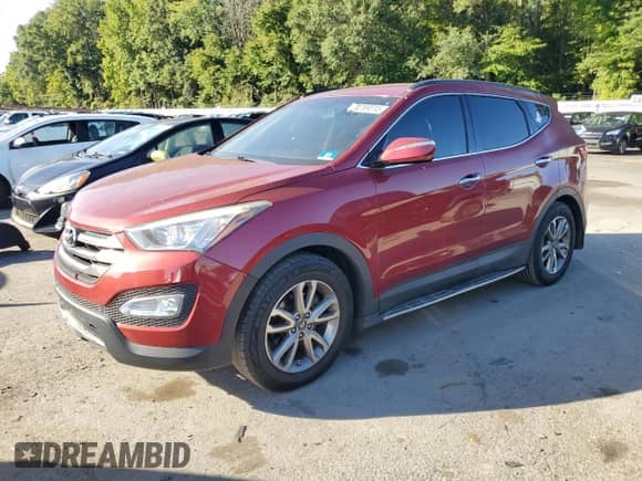 2014 Hyundai Santa Fe с VIN 5XYZU3LA3EG125576, выставлен на аукционе Copart как лот 70799815 с пробегом 134 088 миль миль и Списание • Salvage title. История ставок и продаж доступна на DreamBid. Изображение 1.