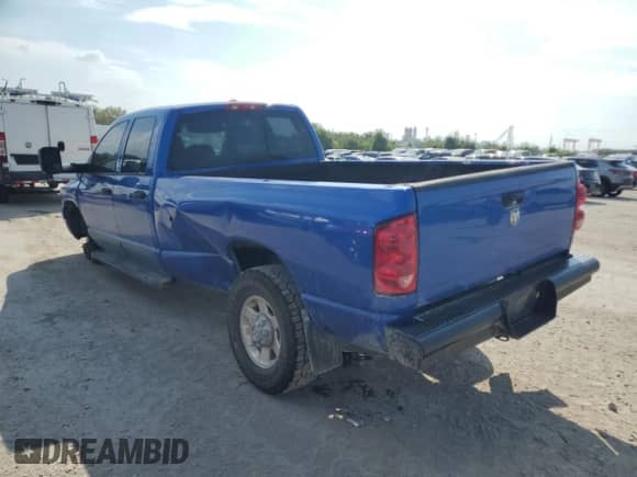 2007 Dodge 2500 SLT z VIN 3D7KS28A97G779969, wystawiony jako Copart lot #80016695 z przebiegiem 234 090 mil mil oraz Szkoda całkowita • Salvage title. Historia ofert i sprzedaży dostępna na DreamBid. Obrazek 2.