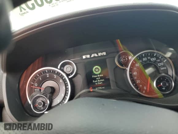 2024 Ram 1500 Tradesman с VIN 1C6RREGG0RN205662, выставлен на аукционе Copart как лот 85495365 с пробегом 21 795 миль миль и На запчасти • Non repairable. История ставок и продаж доступна на DreamBid. Изображение 9.