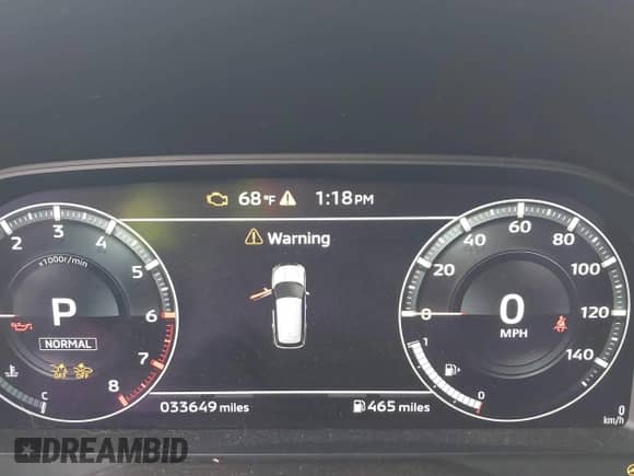 2023 Mitsubishi Outlander SEL with VIN JA4J4VA87PZ031997, listed as a IAAI auction lot 42010477 with 33,649 mi miles and . Bid and sale history available at DreamBid. Image 7.
