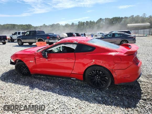 2019 Ford Mustang GT z VIN 1FA6P8CF0K5156927, wystawiony jako Copart lot #84562345 z przebiegiem Nie podano mil oraz Nie do naprawy • Non repairable. Historia ofert i sprzedaży dostępna na DreamBid. Obrazek 2.