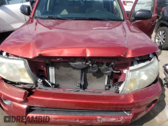 2007 Toyota Tacoma with VIN 5TEUX42N27Z369790, listed as a Copart auction lot 46895325 with 108,267 mi miles and Salvage title. Bid and sale history available at DreamBid. Image 11.