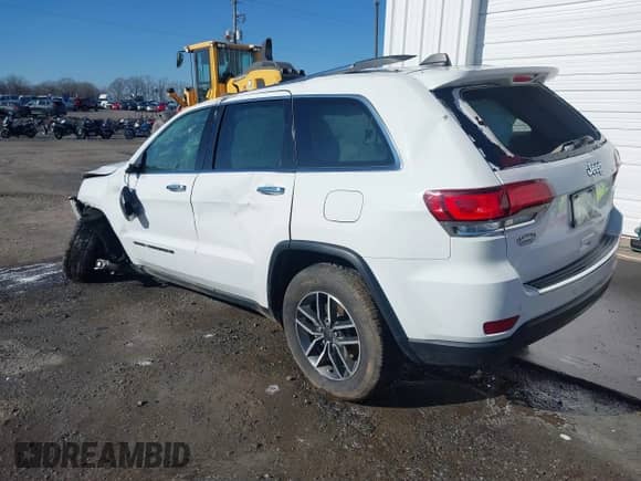 2022 Jeep Grand Cherokee Limited with VIN 1C4RJEBG2NC125969, listed as a IAAI auction lot 41261701 with 72,707 mi miles and . Bid and sale history available at DreamBid. Image 3.