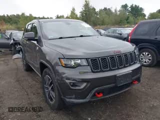2017 Jeep Grand Cherokee Trailhawk z VIN 1C4RJFLG1HC738688, wystawiony jako IAAI lot #43154104 z przebiegiem 99 382 mil mil oraz . Historia ofert i sprzedaży dostępna na DreamBid. Obrazek 1.