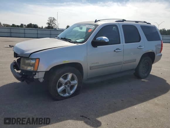 2011 Chevrolet Tahoe LS with VIN 1GNSCAE03BR211696, listed as a Copart auction lot 81493645 with 124,341 mi miles and Salvage title. Bid and sale history available at DreamBid. Image 1.