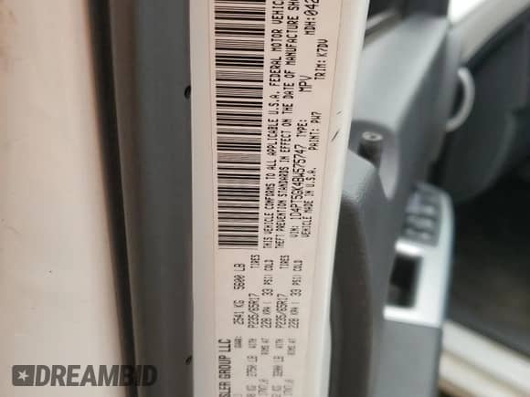 2011 Dodge Nitro SXT с VIN 1D4PT5GK4BW575747, выставлен на аукционе Copart как лот 80029535 с пробегом 162 176 миль миль и Списание • Salvage title. История ставок и продаж доступна на DreamBid. Изображение 12.