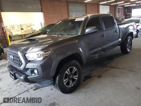2019 Toyota Tacoma SR5 with VIN 3TMBZ5DN4KM020320, listed as a Copart auction lot 86659885 with 160,767 mi miles and Salvage title. Bid and sale history available at DreamBid. Image 1.