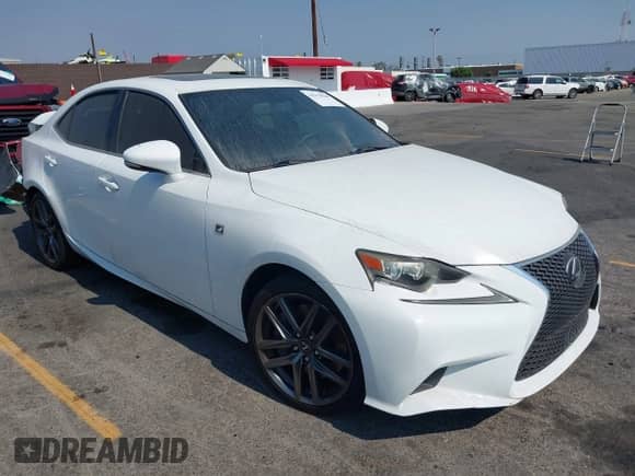 2014 Lexus IS 350 z VIN JTHBE1D24E5004699, wystawiony jako IAAI lot #42910506 z przebiegiem 78 727 mil mil oraz . Historia ofert i sprzedaży dostępna na DreamBid. Obrazek 1.
