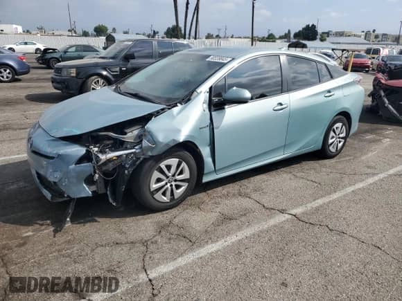 2016 Toyota Prius Three Touring z VIN JTDKARFUXG3511762, wystawiony jako Copart lot #80339845 z przebiegiem 104 835 mil mil oraz Szkoda całkowita • Salvage title. Historia ofert i sprzedaży dostępna na DreamBid. Obrazek 1.
