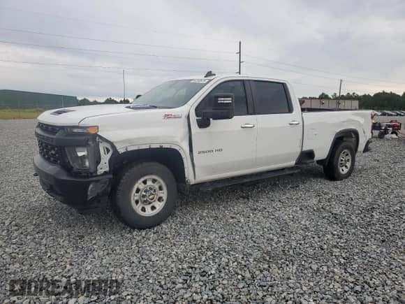 2021 Chevrolet Silverado 2500HD Work Truck с VIN 1GC1YLEY4MF104121, выставлен на аукционе Copart как лот 62263975 с пробегом 72 477 миль миль и Списание • Salvage title. История ставок и продаж доступна на DreamBid. Изображение 1.