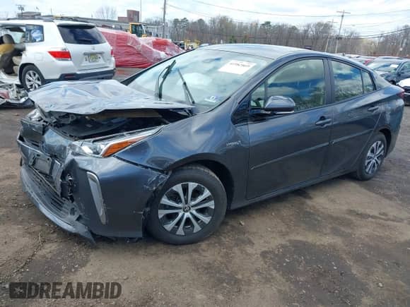 2019 Toyota Prius LE с VIN JTDL9RFU2K3000147, выставлен на аукционе IAAI как лот 41982869 с пробегом 39 129 миль миль и . История ставок и продаж доступна на DreamBid. Изображение 2.