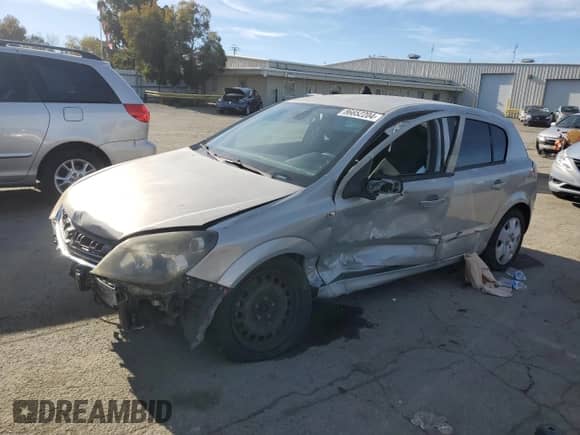 2008 Saturn Astra XE с VIN W08AR671585078969, выставлен на аукционе Copart как лот 86652204 с пробегом Не указан миль и Списание • Salvage title. История ставок и продаж доступна на DreamBid. Изображение 1.