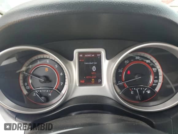 2012 Dodge Journey Crew with VIN 3C4PDCDG1CT204552, listed as a Copart auction lot 66494005 with 145,067 mi miles and Salvage title. Bid and sale history available at DreamBid. Image 9.