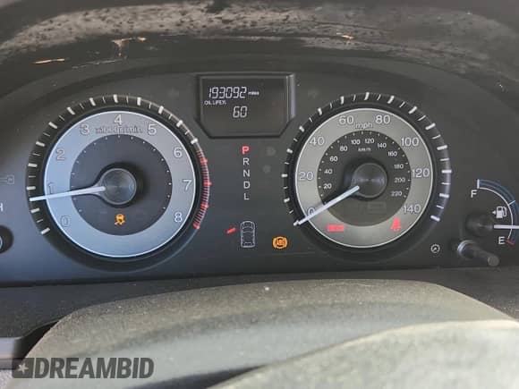 2013 Honda Odyssey LX z VIN 5FNRL5H21DB047448, wystawiony jako Copart lot #85334295 z przebiegiem 193 092 mil mil oraz Szkoda całkowita • Salvage title. Historia ofert i sprzedaży dostępna na DreamBid. Obrazek 9.