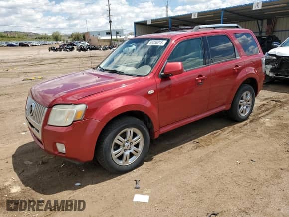 2008 Mercury Mariner Premier with VIN 4M2CU97188KJ38500, listed as a Copart auction lot 56255015 with 171,811 mi miles and Salvage title. Bid and sale history available at DreamBid. Image 1.